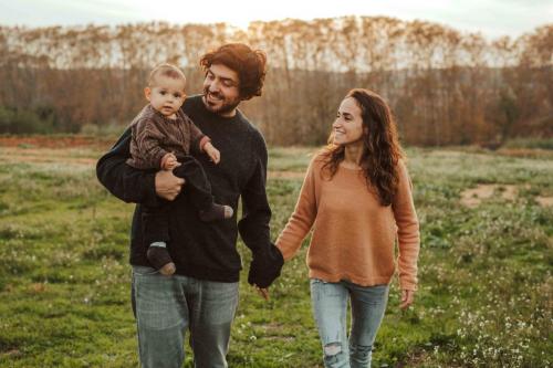 fotografía familia barcelona